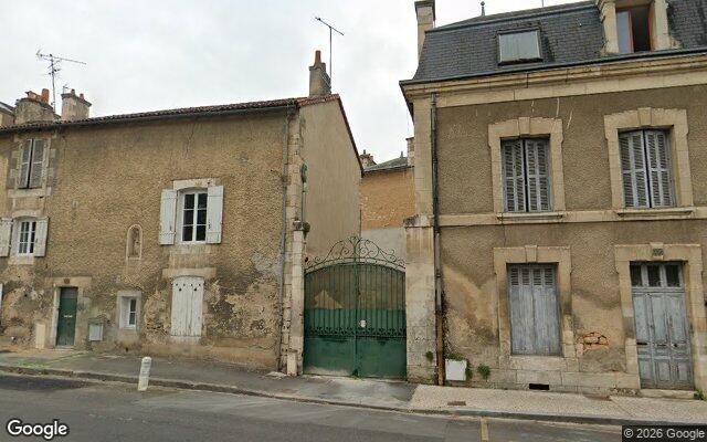 Façade : 14 rue du Pont Saint Cyprien, Poitiers